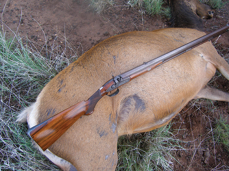 The Charles Jones roundball rifle.